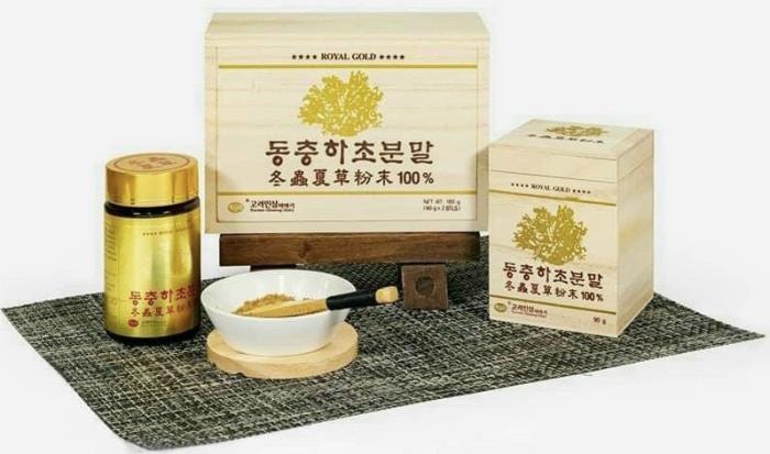 Bột Đông Trùng Hạ Thảo KGS Royal Gold Paecilomyces Japonica Powder 